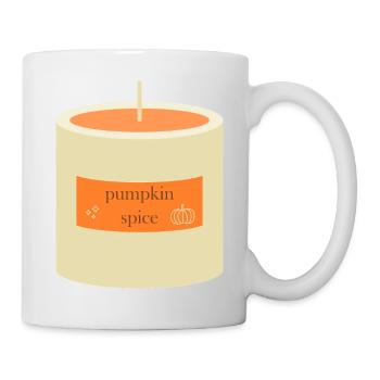 Pumpkin Spice Candle  - Mug - white - Right