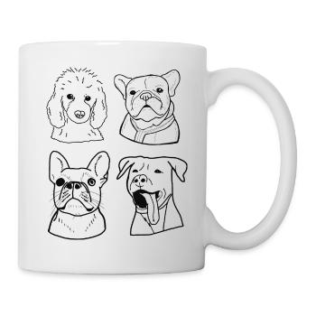 Dogs - Mug - white - Right