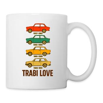Trabi Love Retro Car Trio - Tasse - Weiß - Rechts