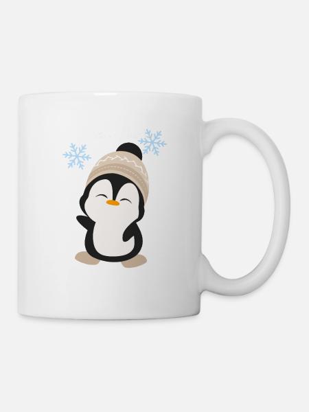 Magie de l’hiver Pengu - Mug blanc - blanc