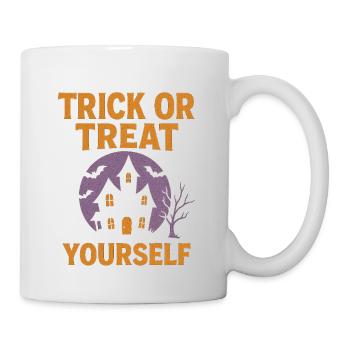 Süßes oder Saures selber - Tasse - Weiß - Rechts