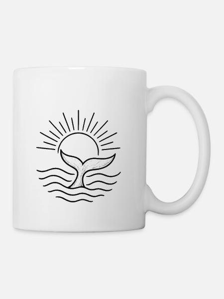 Whale - Mug - white