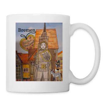 EG Bremen I Stadtmusiikanten I Bremer Roland I - Mug - white - Right