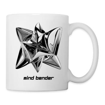 Mind Bender – Art de l’illusion d’optique - Mug blanc - blanc - Droite