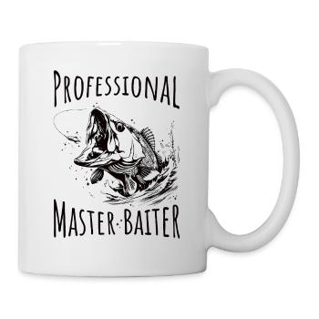 Professional Master Baiter Fishing - Mug - white - Right