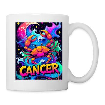 Cancer - Mug blanc - blanc - Droite