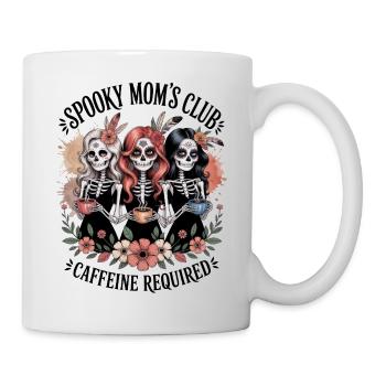 Terrifying Moms Club – Caffeine Mandatory - Mug - white - Right
