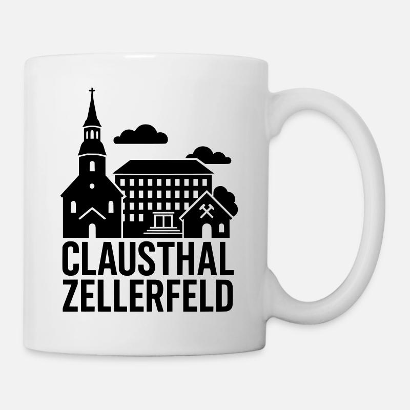 Clausthal Zellerfeld - Tasse - Weiß