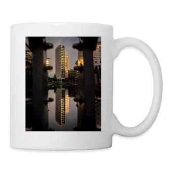 Caught Between the Bolts - Mug - white - Right