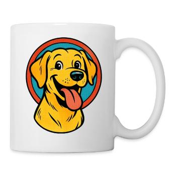 Labrador Retriever Pop Art - Mug - white - Right