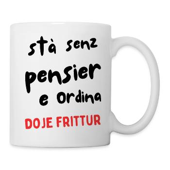 Doje Frittur Graffiti Red Black - Mug - white - Right