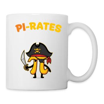 Pi-rates of the Classroom Math Teacher - Mug - white - Right