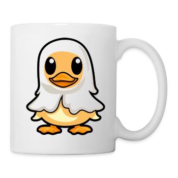 Duck Halloween Ghost - Mug - white - Right