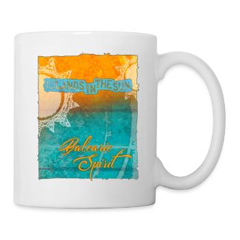 Balearic Islands in the Sun - Tasse - Weiß - Rechts