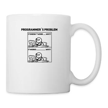 Programmer Humor – Sometimes it doesn't work out Shir - Mug - white - Right