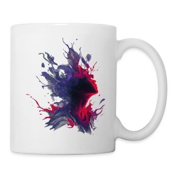 Passion_and_Shadow_Splash - Mug blanc - blanc - Droite