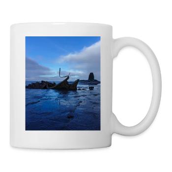 naufrage - Mug blanc - blanc - Droite