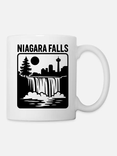 Niagara Falls Falls Canada Vacances Loisirs - Mug blanc - blanc