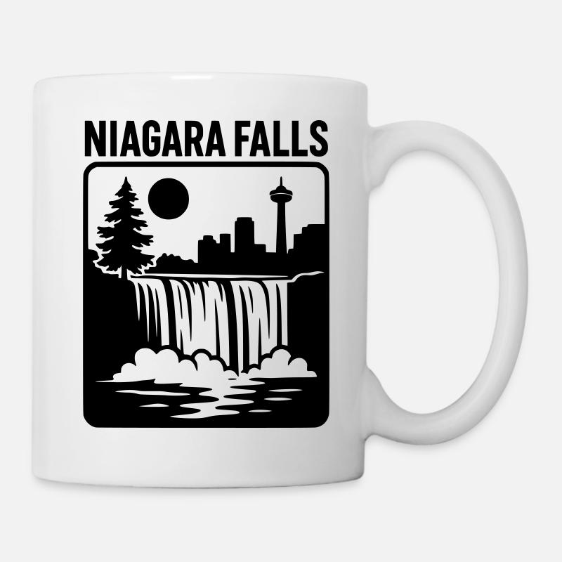 Niagara Falls Falls Canada Vacances Loisirs - Mug blanc - blanc
