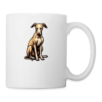 Talk to the paw Whippet Greyhound Whippets - Mug - white - Right