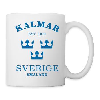 Kalmar, Sverige, Suède - Mug blanc - blanc - Droite