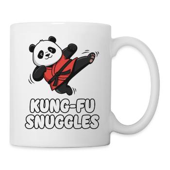 Kung Fu Panda Snuggles - Tasse - Weiß - Rechts
