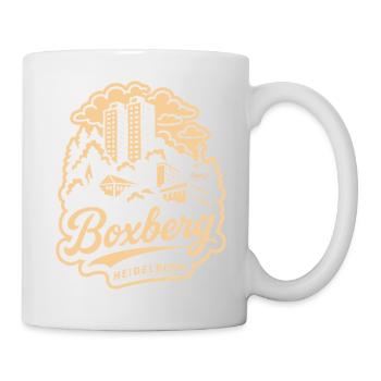 Boxberg Heidelberg Skyline Design - Tasse - Weiß - Rechts