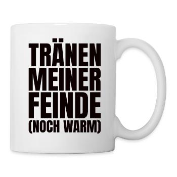 Tränen meiner Feinde - Tasse - Weiß - Rechts