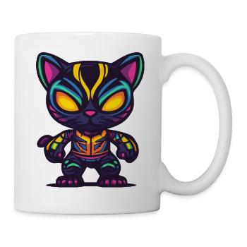 Panther Halloween Zombie - Mug - white - Right