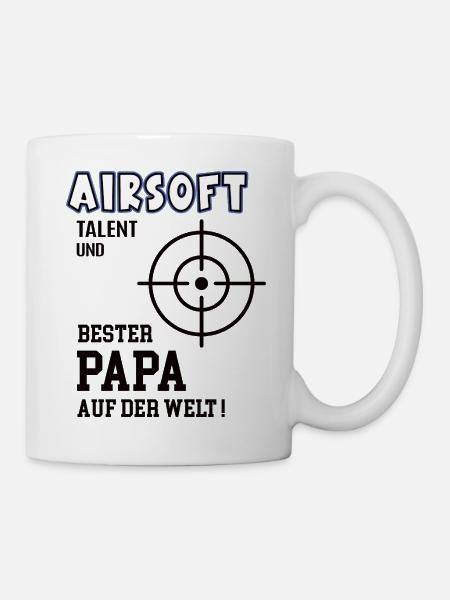 Airsoft Player Airsoft Dad Father Father - Mug - white