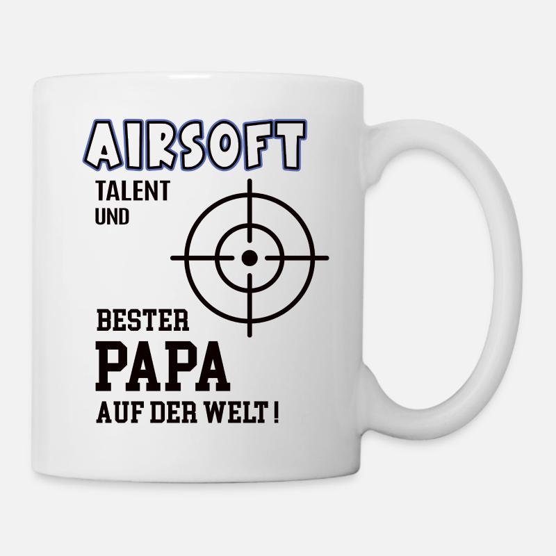 Airsoft Player Airsoft Dad Father Father - Mug - white