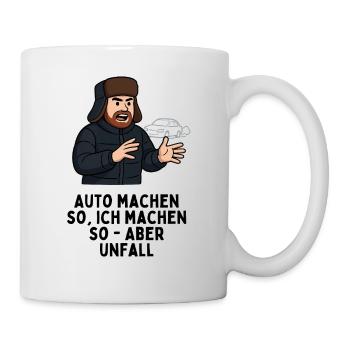 Car make so I do so - but accident - Mug - white - Right