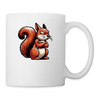 Talk to the Paw Eichhörnchen Eichhorn Nagetier - Tasse - Weiß - Rechts