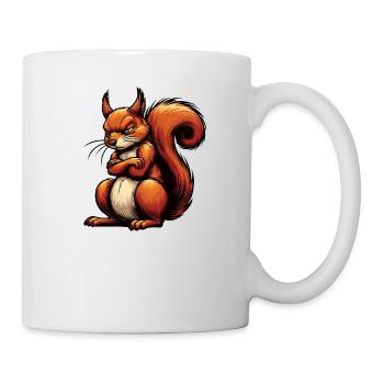 Talk to the Paw Eichhörnchen Eichhorn Nagetier - Tasse - Weiß - Rechts
