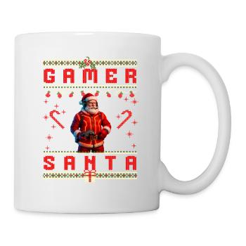 Gamer Santa - Tasse - Weiß - Rechts