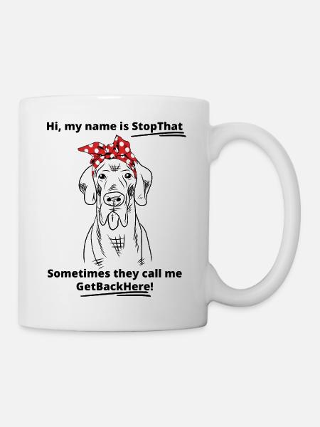 Hundeliebhaber Beagle Design - Tasse - Weiß