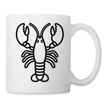 Hummer - Tasse - Weiß - Rechts