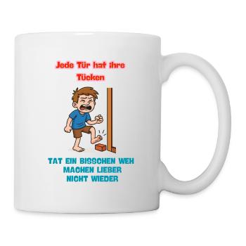 Hurt a bit - Mug - white - Right