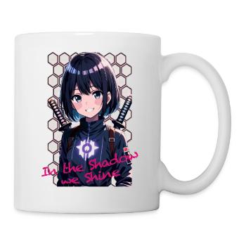 Chasseur de l’ombre - Mug blanc - blanc - Droite