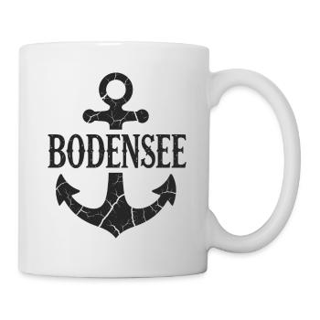 Anker Bodensee Urlaub Schiff - Tasse - Weiß - Rechts