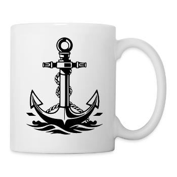 Cadeau Anker Allemagne du Nord - Mug blanc - blanc - Droite