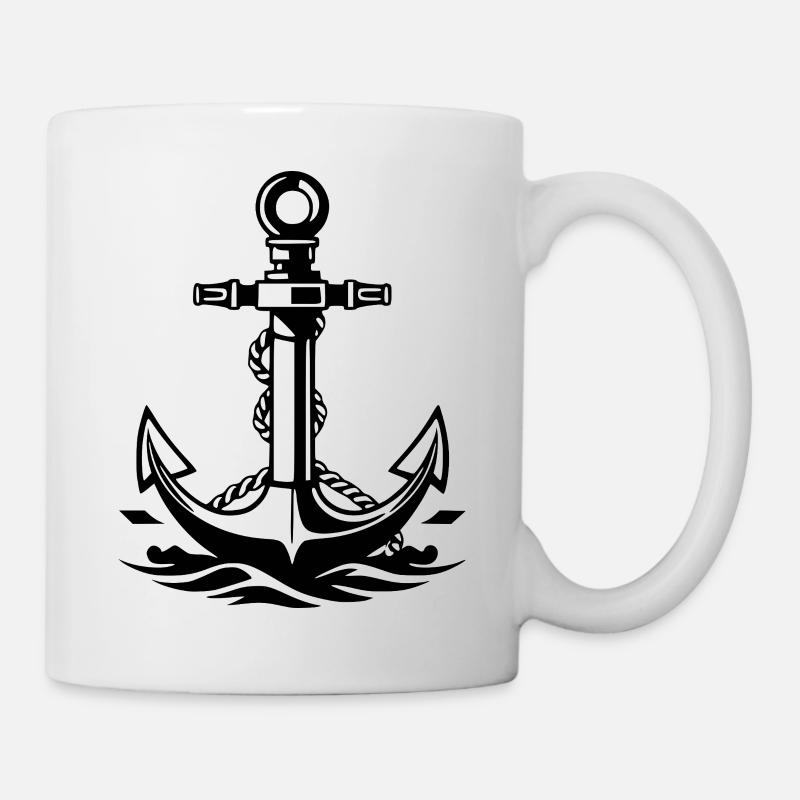 Anker Norddeutschland Geschenk - Tasse - Weiß