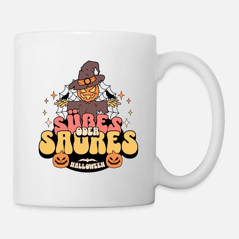 Trick or treat - Mug - white