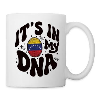 ADN vénézuélien Venezuela Drapeau hispanique - Mug blanc - blanc - Droite
