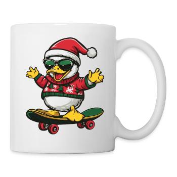Duck Christmas Funny - Mug - white - Right