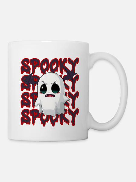 Halloween Spooky Ghost  - Tasse - Weiß