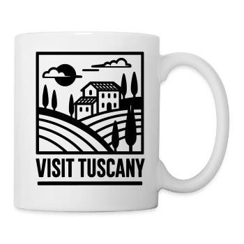 Visit Tuscany - Mug - white - Right