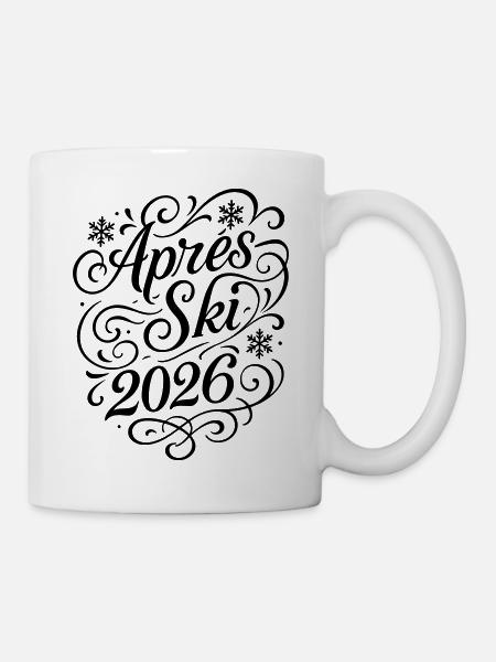 Apres Ski 2026 - Tasse - Weiß