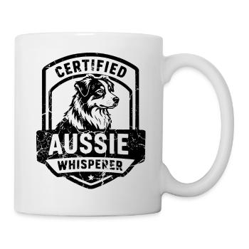 Australian Shepherd Hoodie for Dog Fans & Breeders - Mug - white - Right