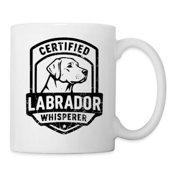 Labrador Retriever Shirt for real dog fans - Mug - white - Right